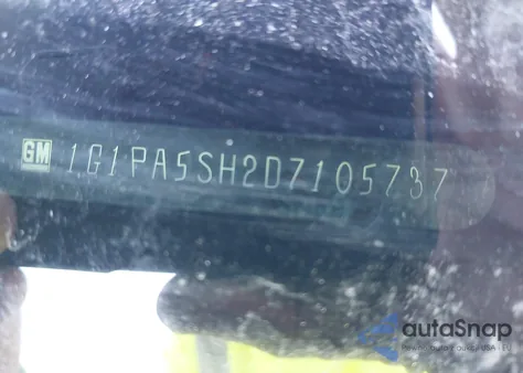 2013 Chevrolet Cruze Ls Auto из США, поврежденный, VIN 1G1PA5SH2D7105737